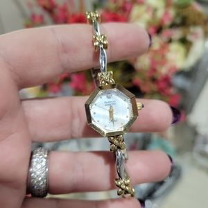 VINTAGE ARMITRON DIAMOND GORGEOUS 2TONE DRESS WATCH.